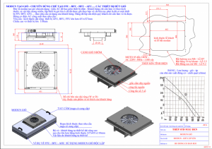 Động Cơ FFU, BFU, HFU modun lắp sẵn